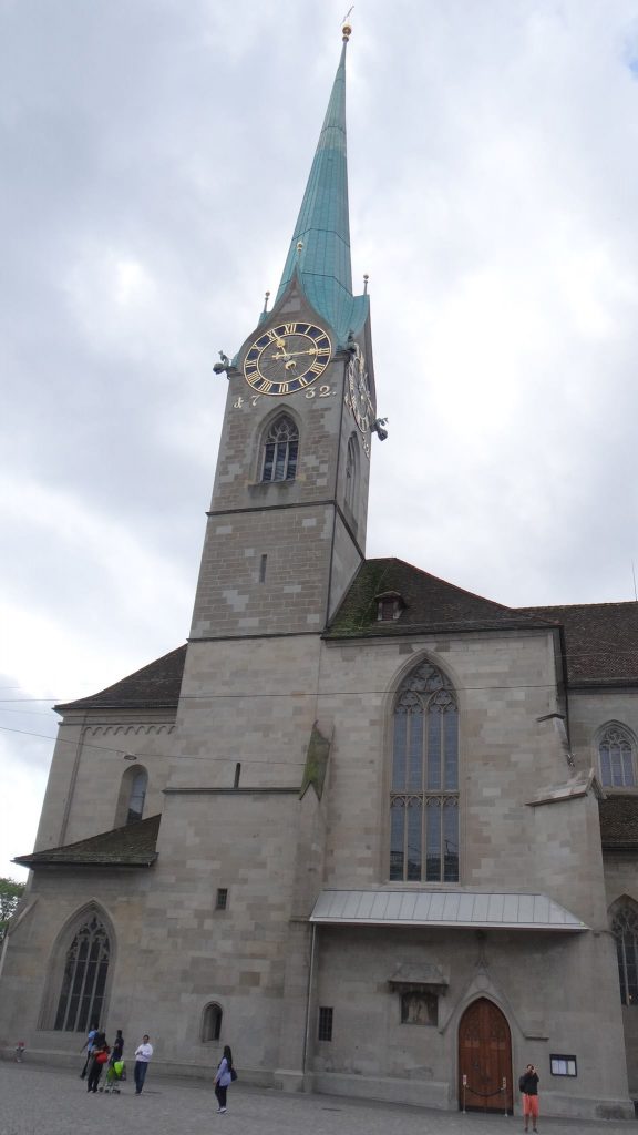 Fraumunster church, Zurich
