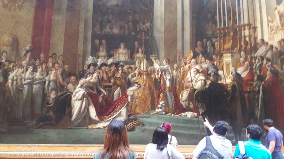 The Coronation of Napoleon, Louvre Museum