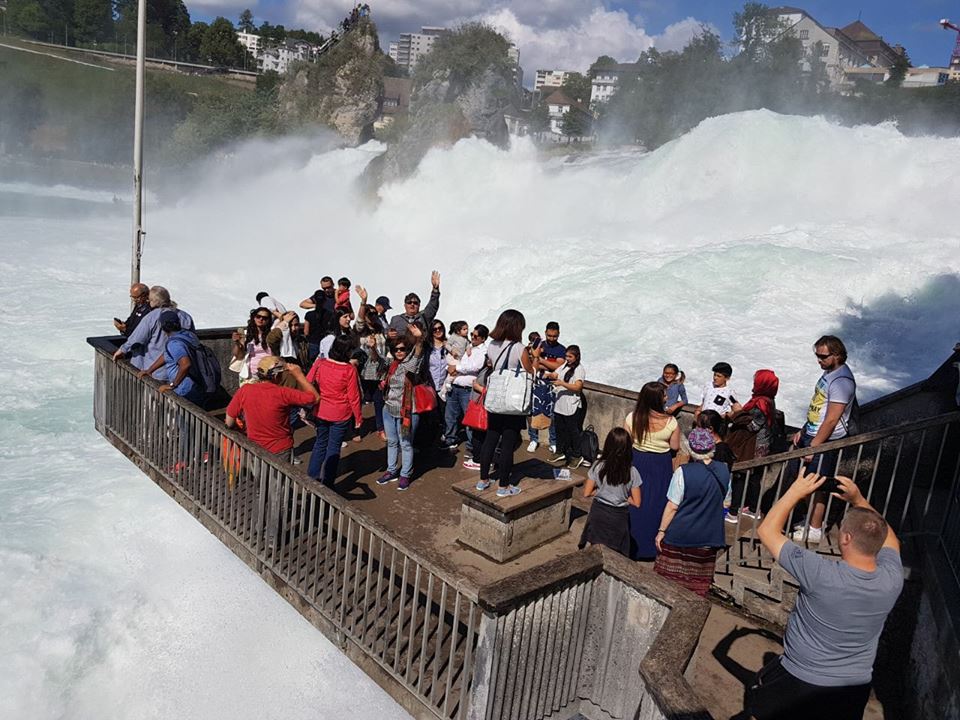 Platform Rhine Falls