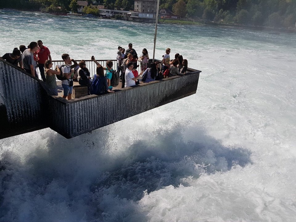 Platform Rhine Falls