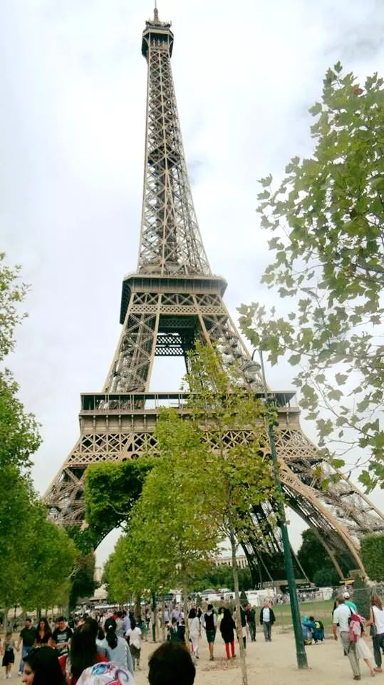 Eiffel Tower What a behemoth structure!